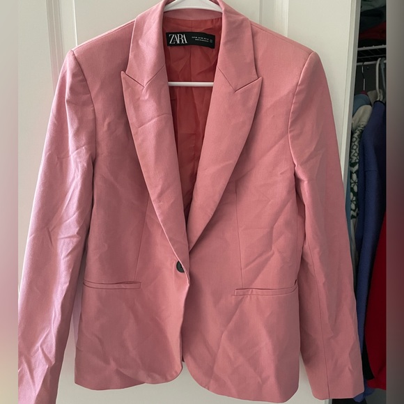 Zara pink blazer - Picture 1 of 2